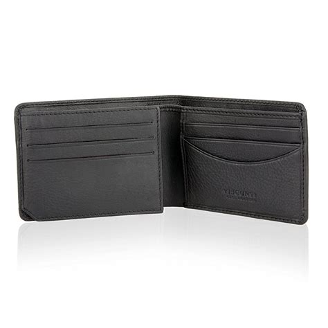 Visconti Thin RFID Multi Card Compact Leather Wallet (9 Cards